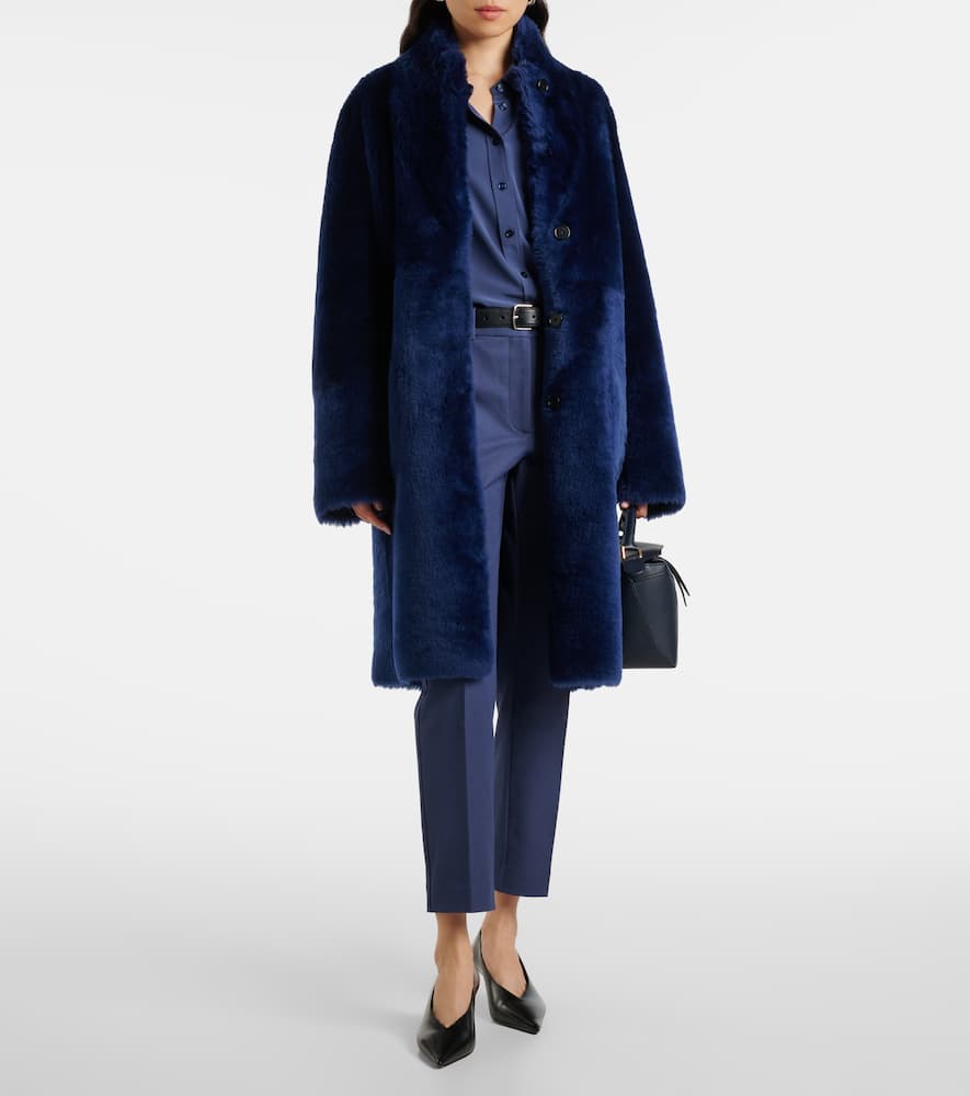 Joseph Joe Silk Shirt In Blue
