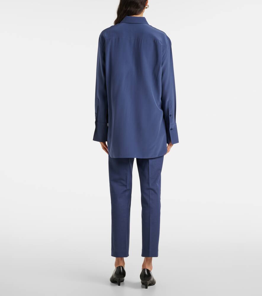 Joseph Joe Silk Shirt In Blue