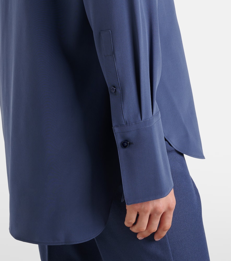 Joseph Joe Silk Shirt In Blue