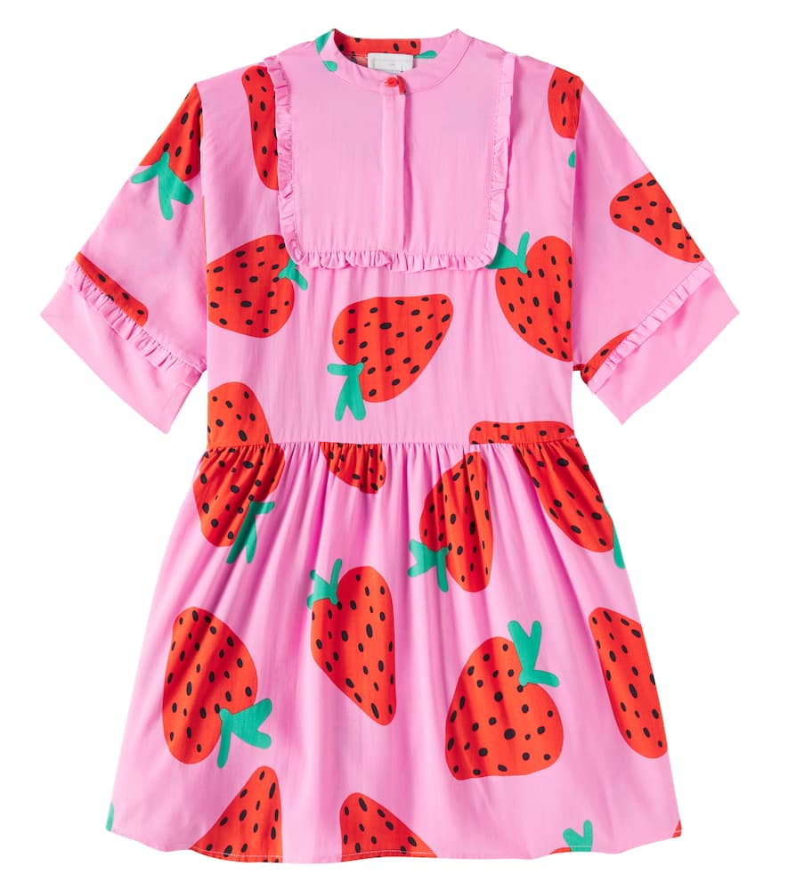 Stella Mccartney Bedrucktes Kleid In Pink