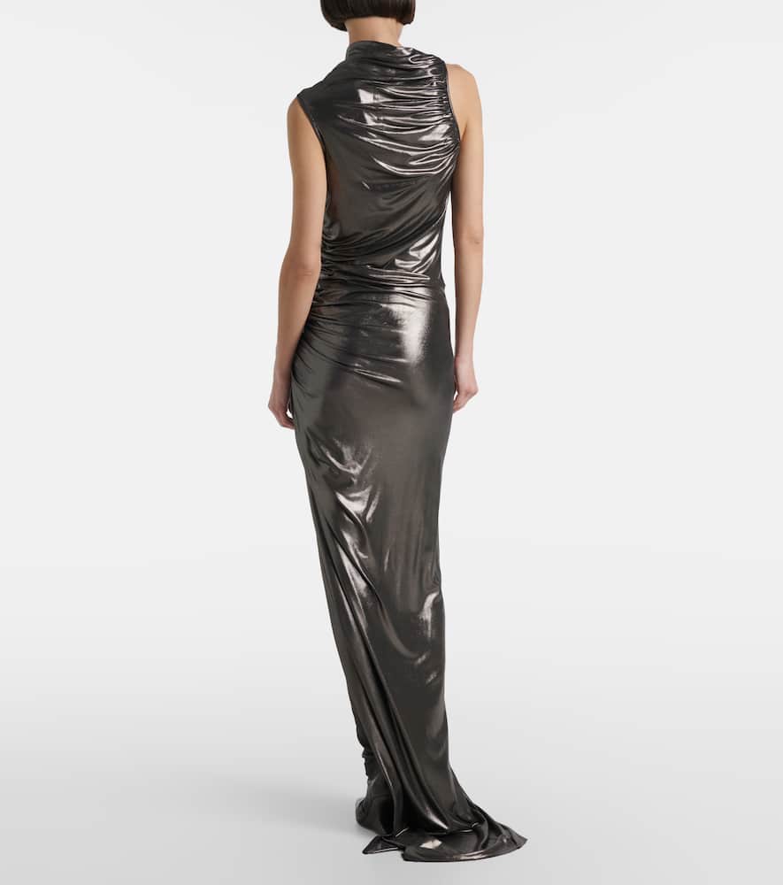 Rick Owens Ruched Jersey Gown