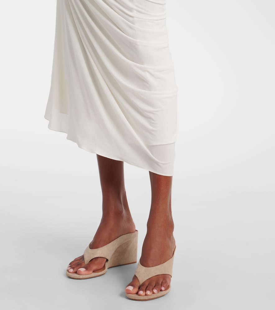  Alaia Alaïa Maxikleid Aus Jersey 