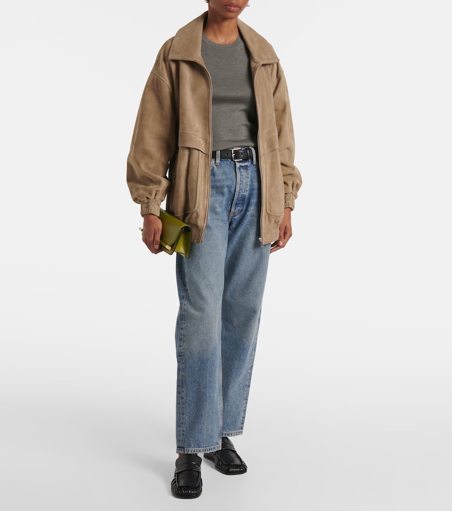 Agolde 90's Pinch Waist Jeans In Blue