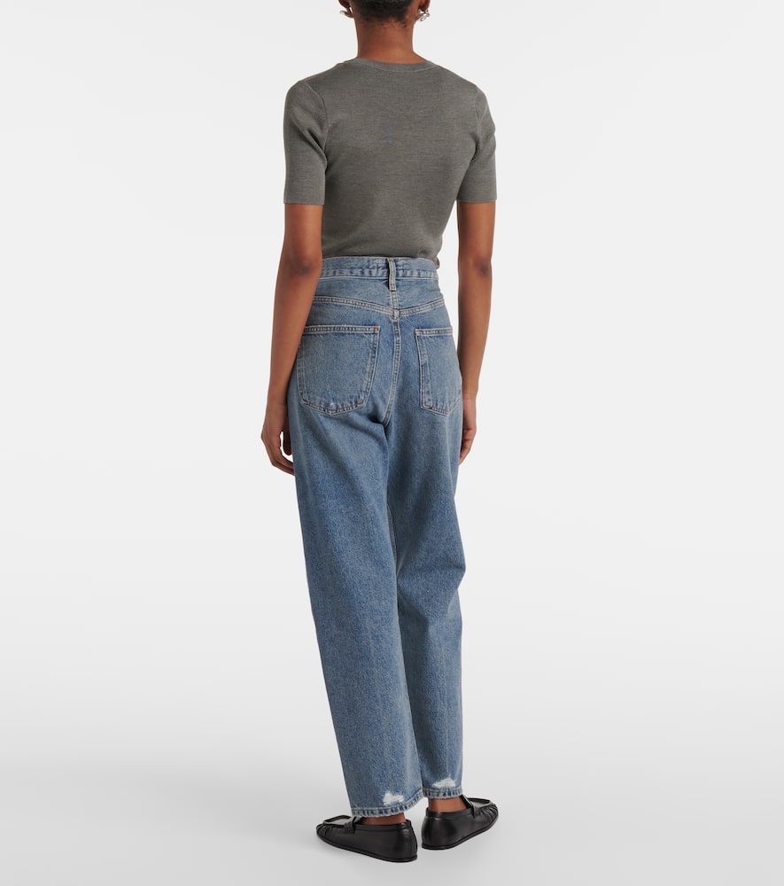 Agolde 90's Pinch Waist Jeans In Blue