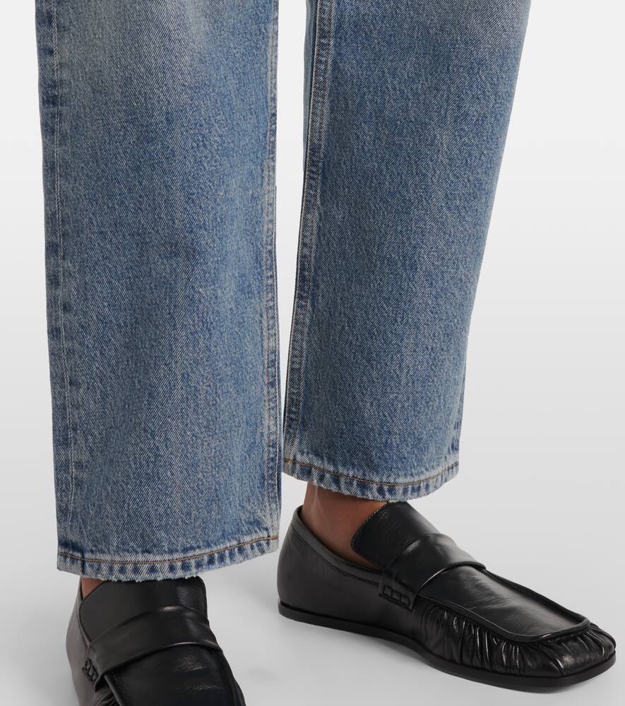 Agolde 90's Pinch Waist Jeans In Blue