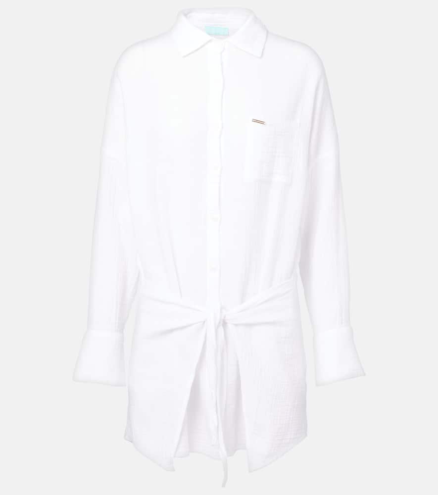 Sara cotton shirt dress