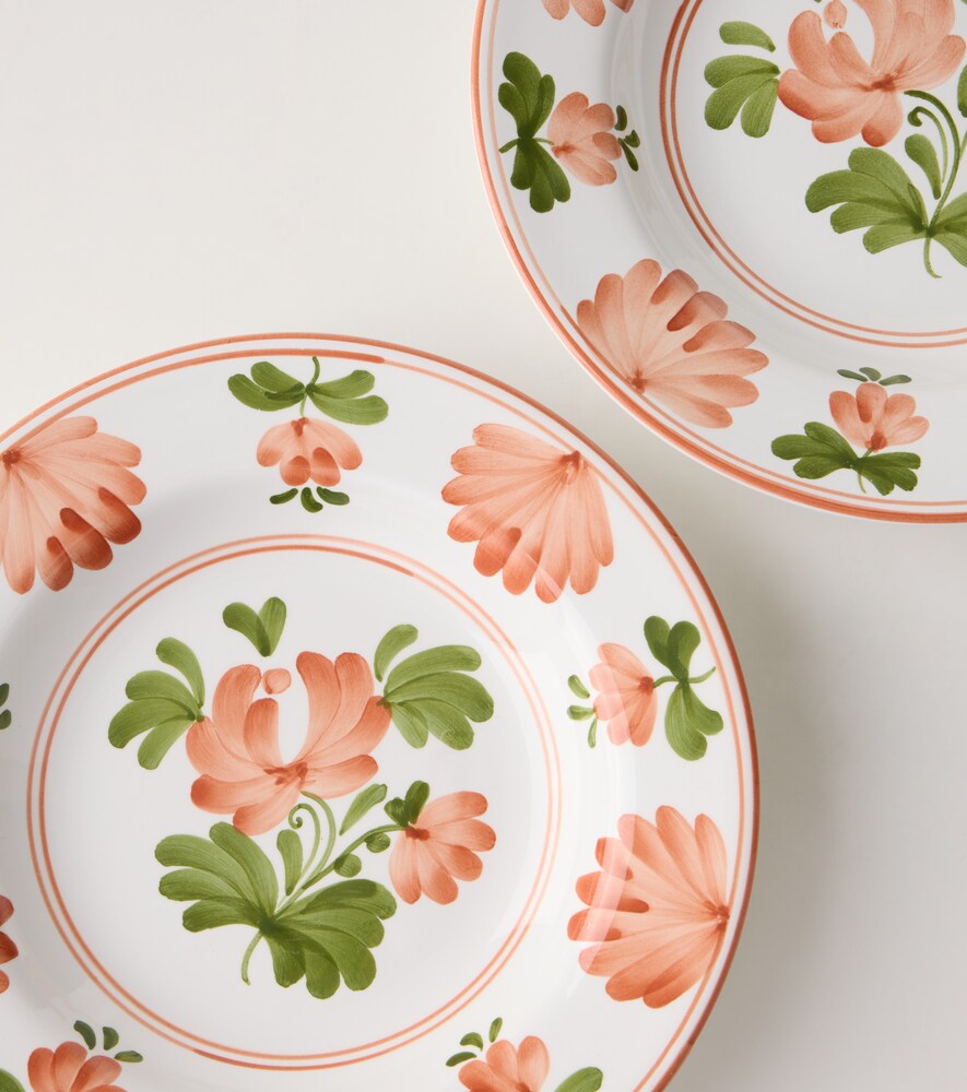  Cabana Cabana Blossom Ceramic Soup Plate 