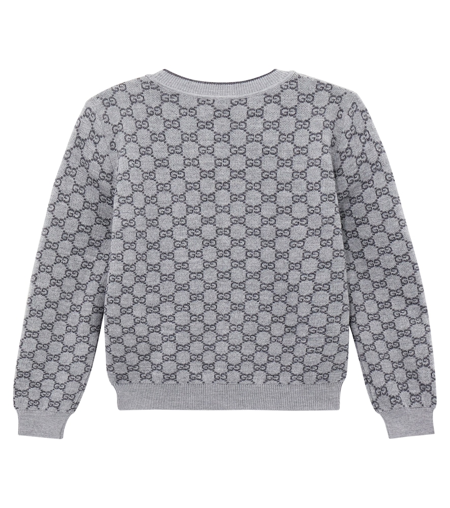  Gucci Kids Gucci Kids Pullover Gg Aus Wolle 