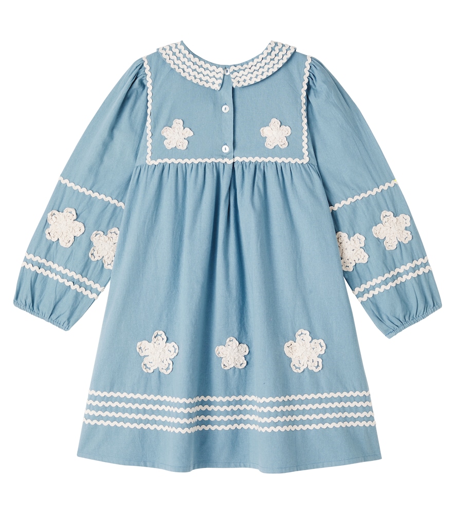  Bebe Organic Bebe Organic Vestido Inga De Algodón Bordado 