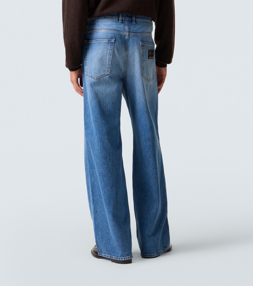  Dolce&gabbana Dolce&gabbana Mid-rise Wide-leg Jeans 