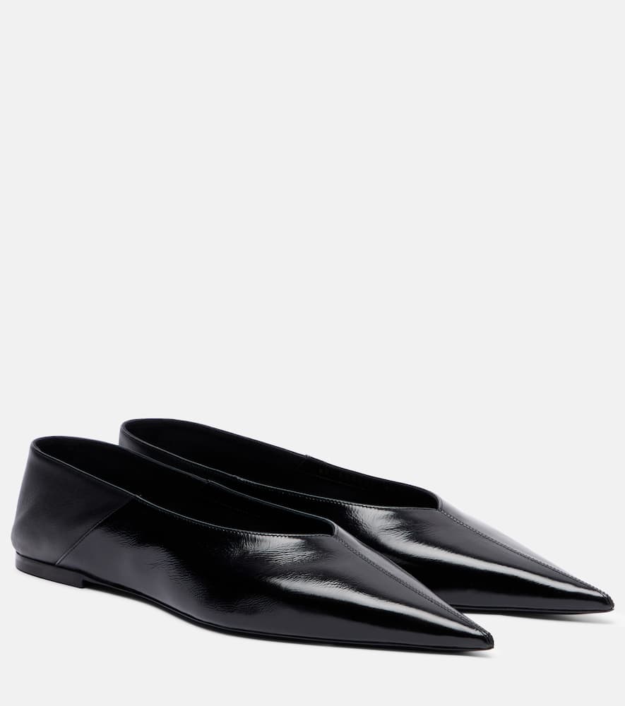 Carolyn leather ballet flats