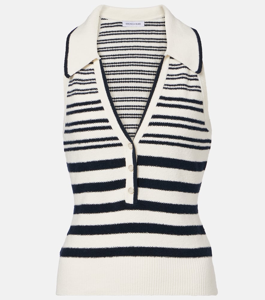 Meera cotton-blend top