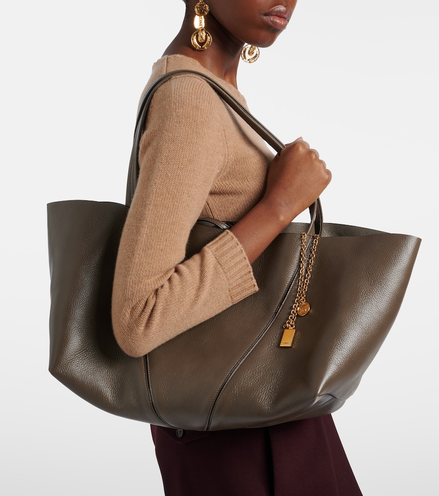 Chloé Chloé Spin Medium leather tote bag