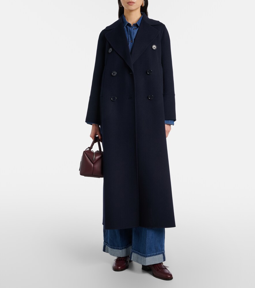 'S Max Mara Custodi double-breasted virgin wool coat