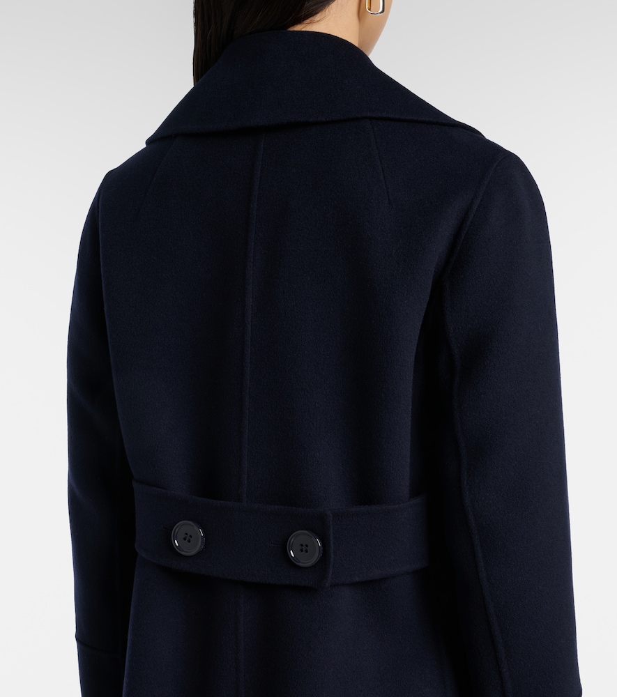  's Max Mara 's Max Mara Custodi Double-breasted Virgin Wool Coat 