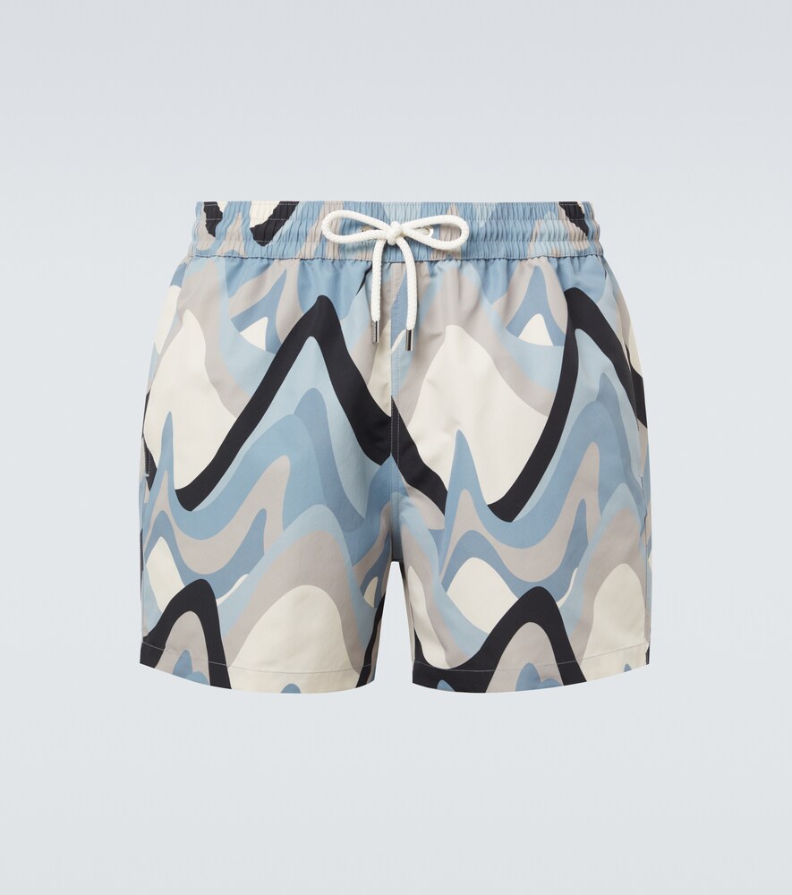 Frescobol Carioca Rio printed swim trunks