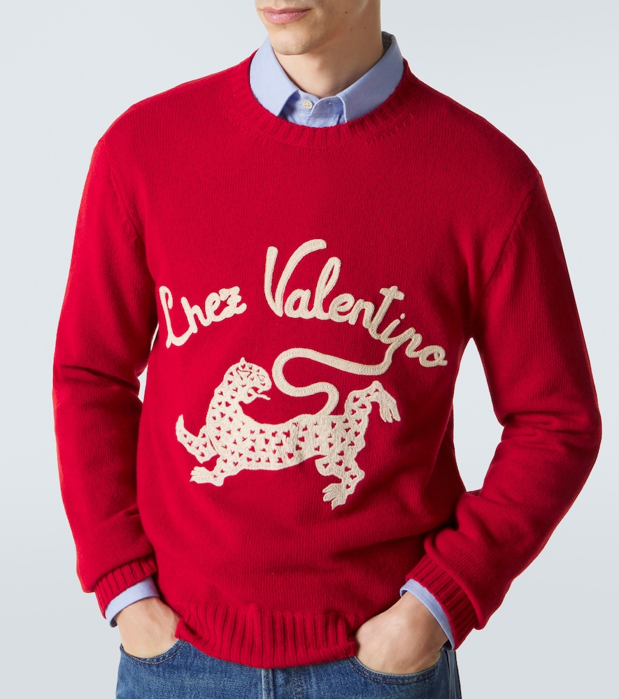  Valentino Valentino Pullover Chez Valentino Aus Schurwolle 