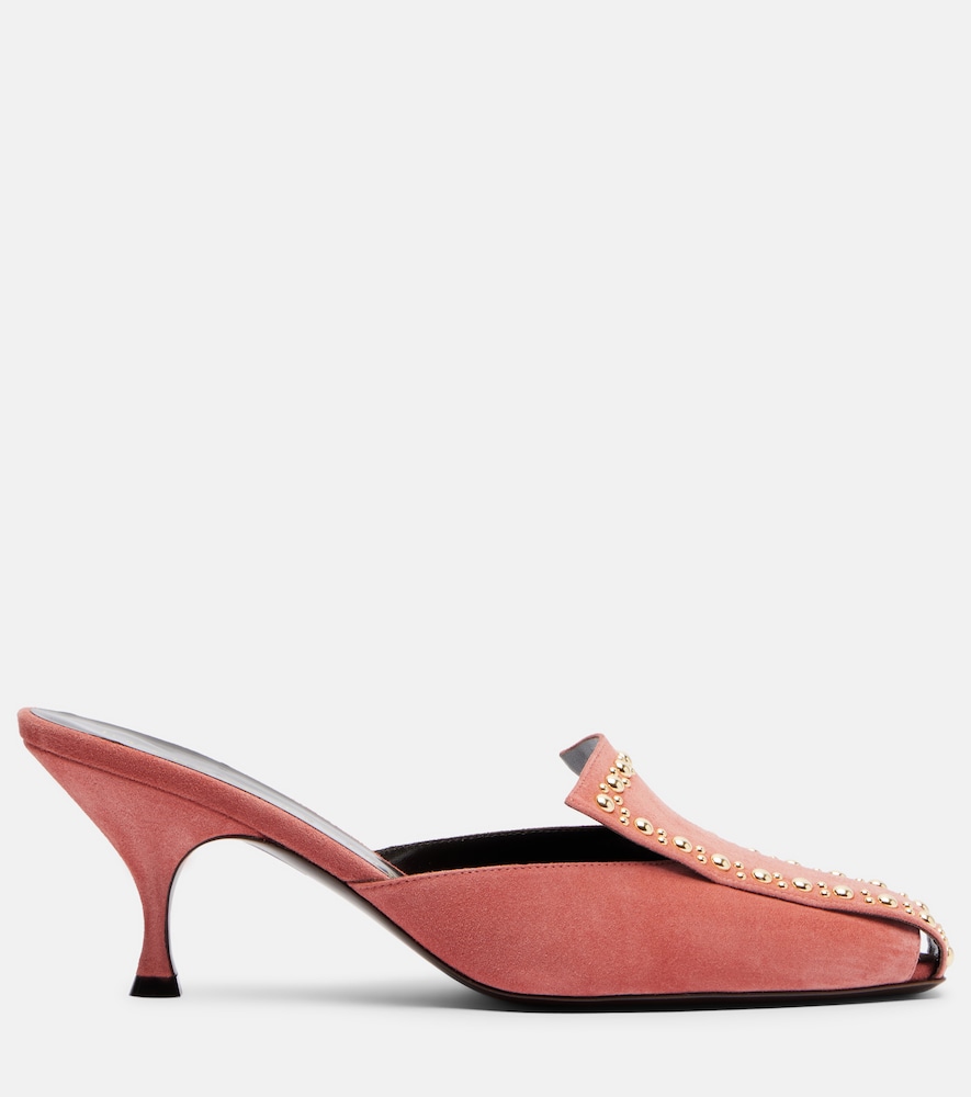  Herbert Levine Herbert Levine Bright Idea 70 Embellished Suede Mules 