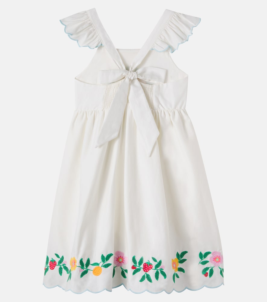  Fabula Fábula Besticktes Kleid Aus Baumwolle 