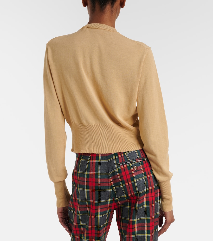  Vivienne Westwood Vivienne Westwood Cropped-cardigan Bea Aus Baumwolle 