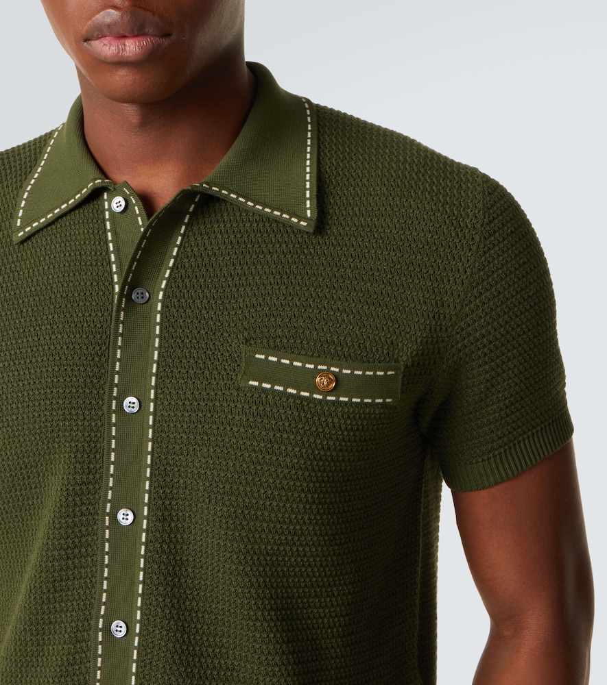  Versace Versace Polo Medusa De Algodón 