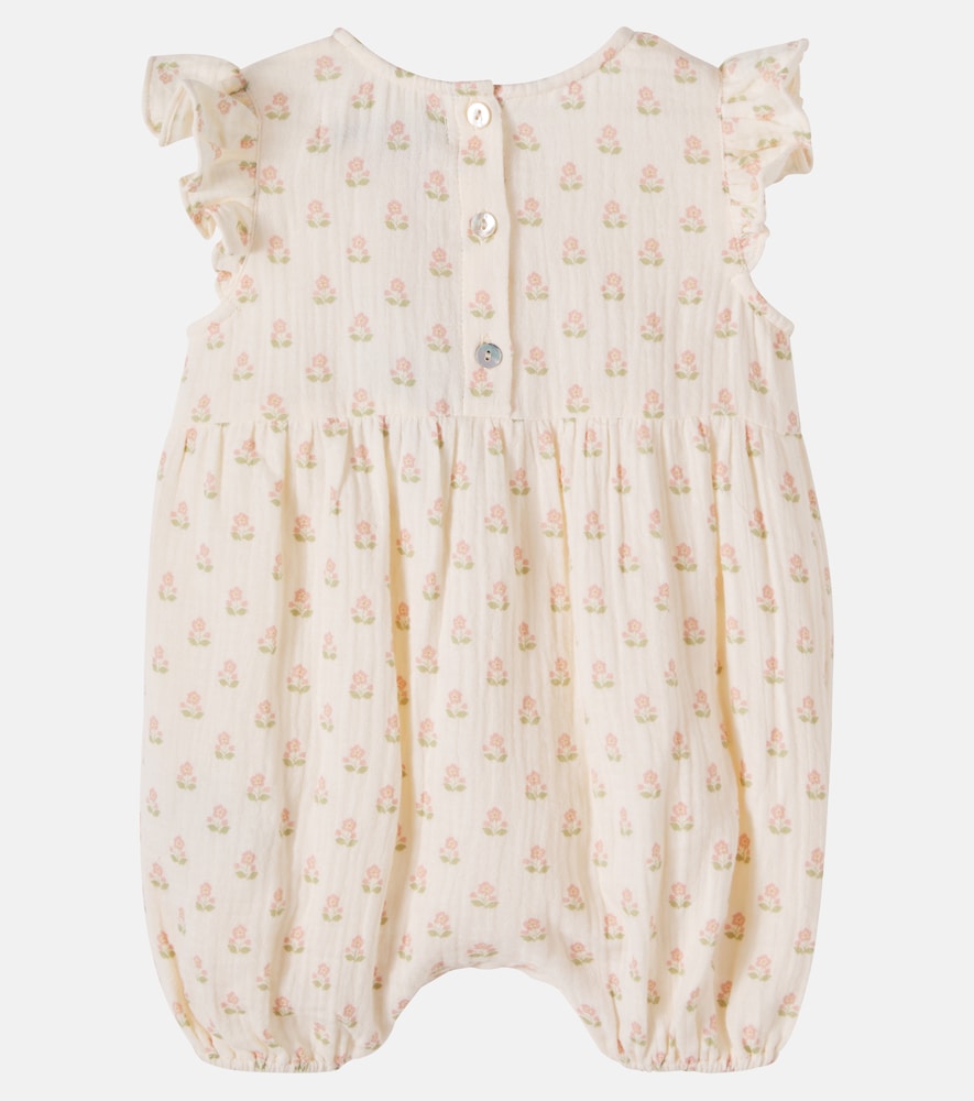  Konges Slojd Konges Sløjd Baby Playsuit Coco Frill Aus Baumwolle 