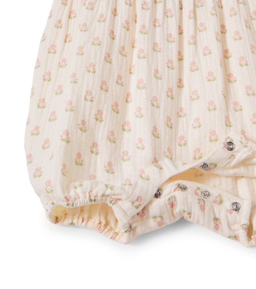  Konges Slojd Konges Sløjd Baby Playsuit Coco Frill Aus Baumwolle 