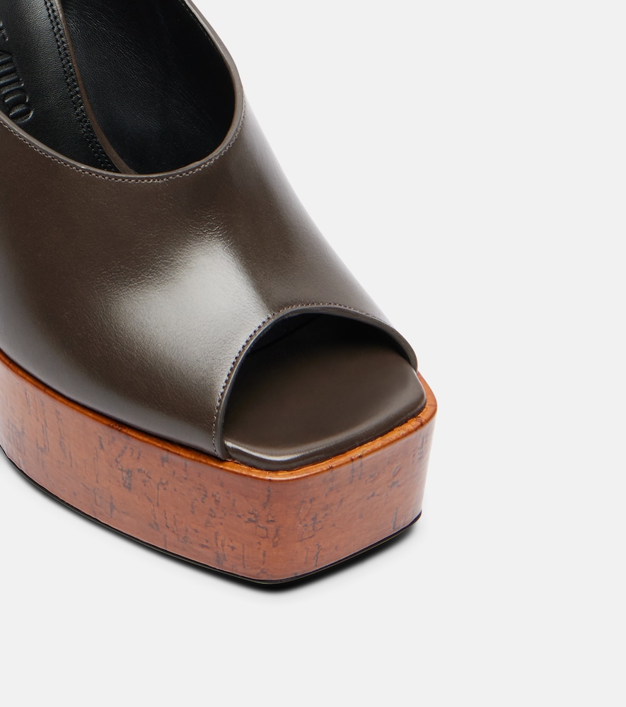  The Attico The Attico Slingback-pumps Ornella Aus Leder 