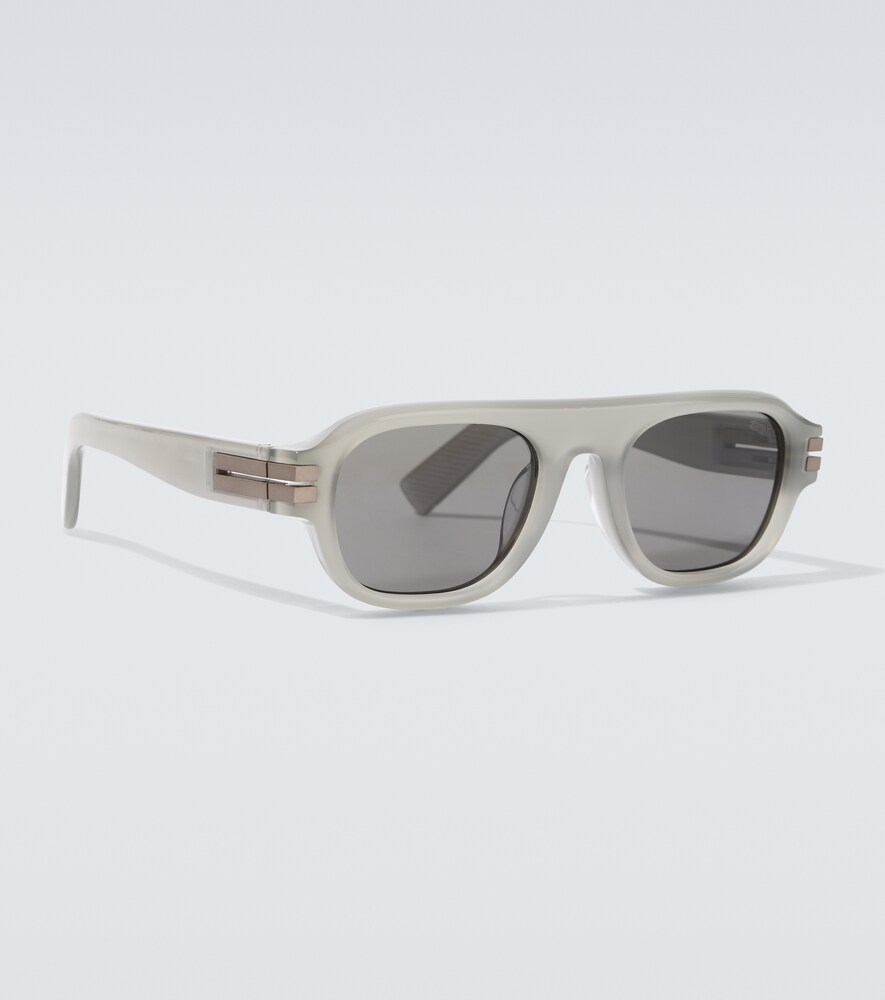  Zegna Zegna Flat-top Sunglasses 