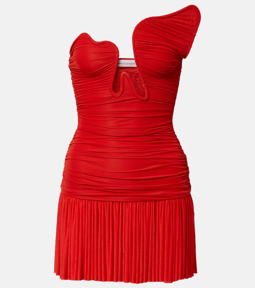Christopher Esber Salacia ruched minidress