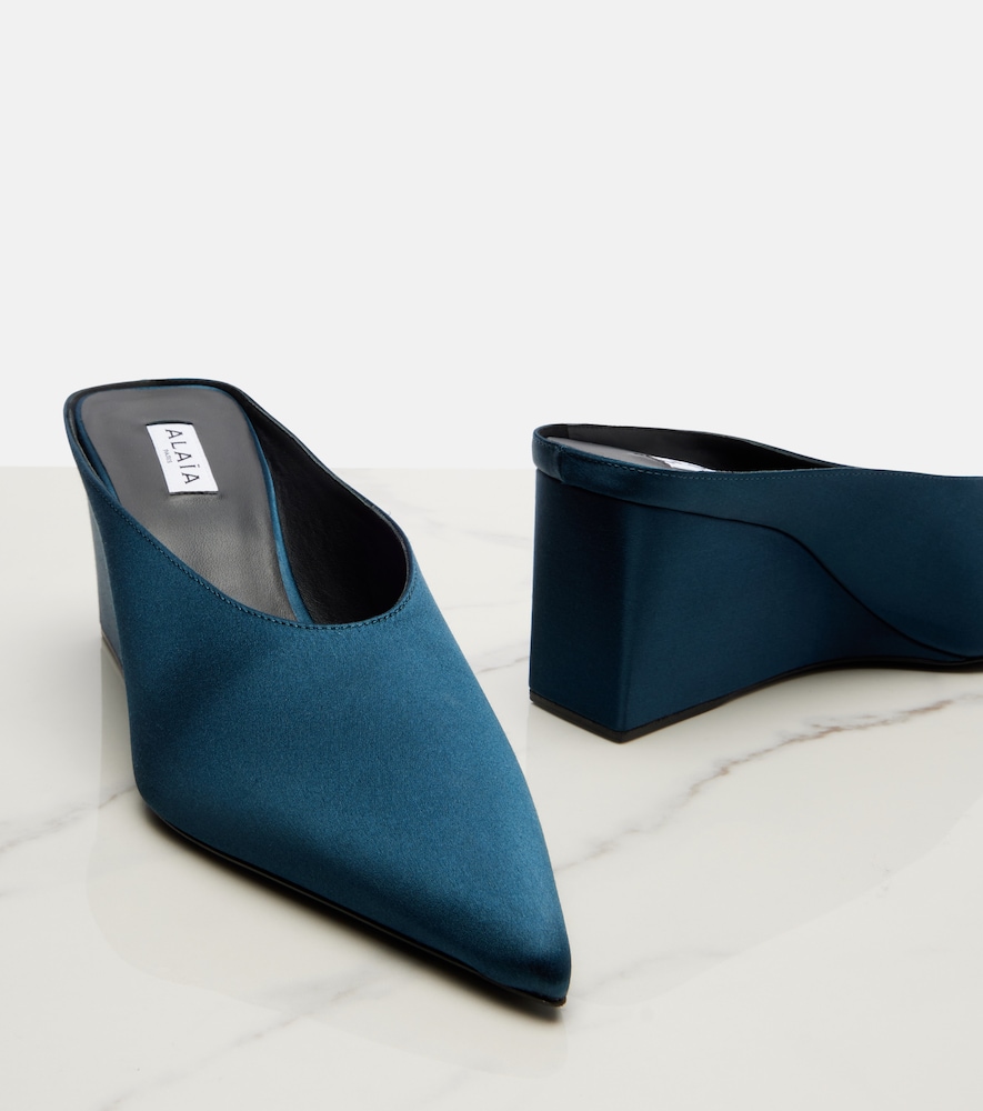  Alaia Alaïa Wedges Cube Aus Satin 