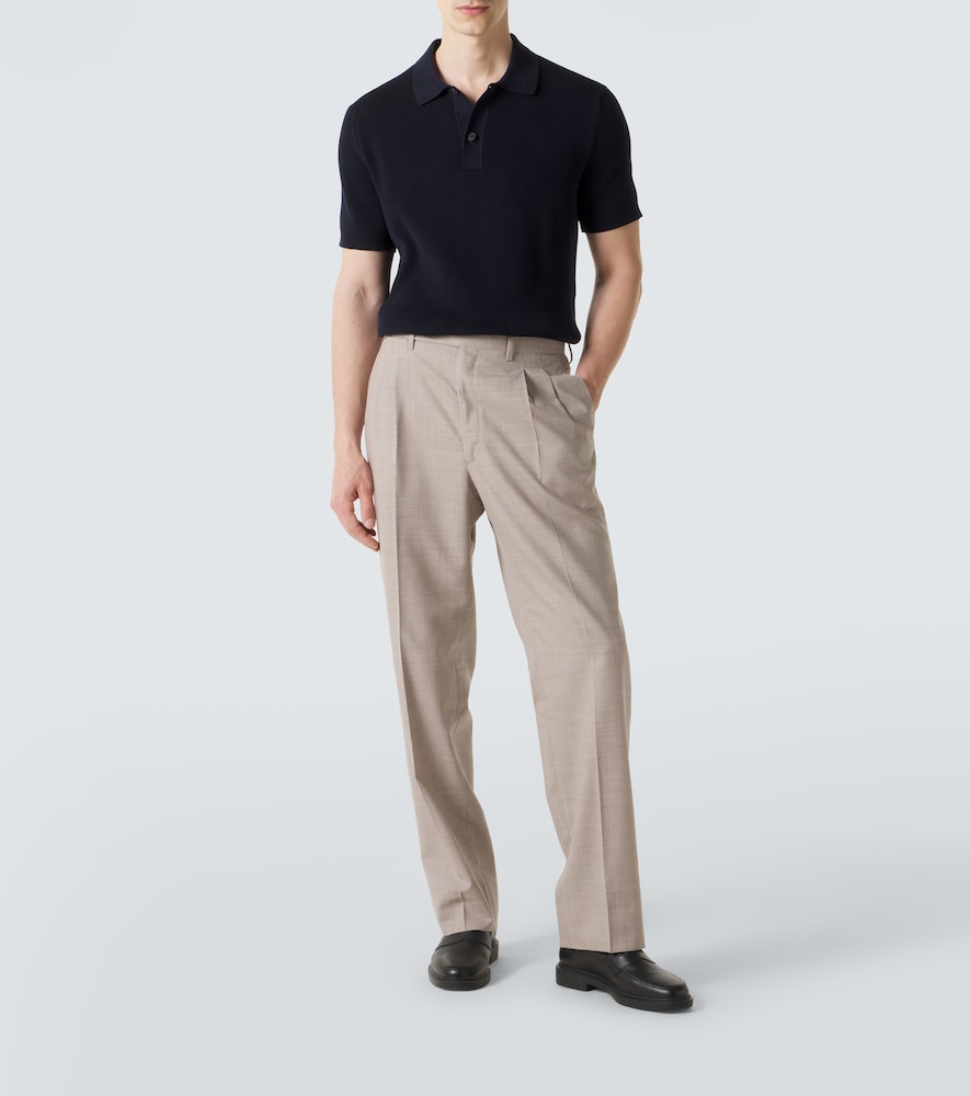  Sunspel Sunspel Polohemd Aus Rippstrick 