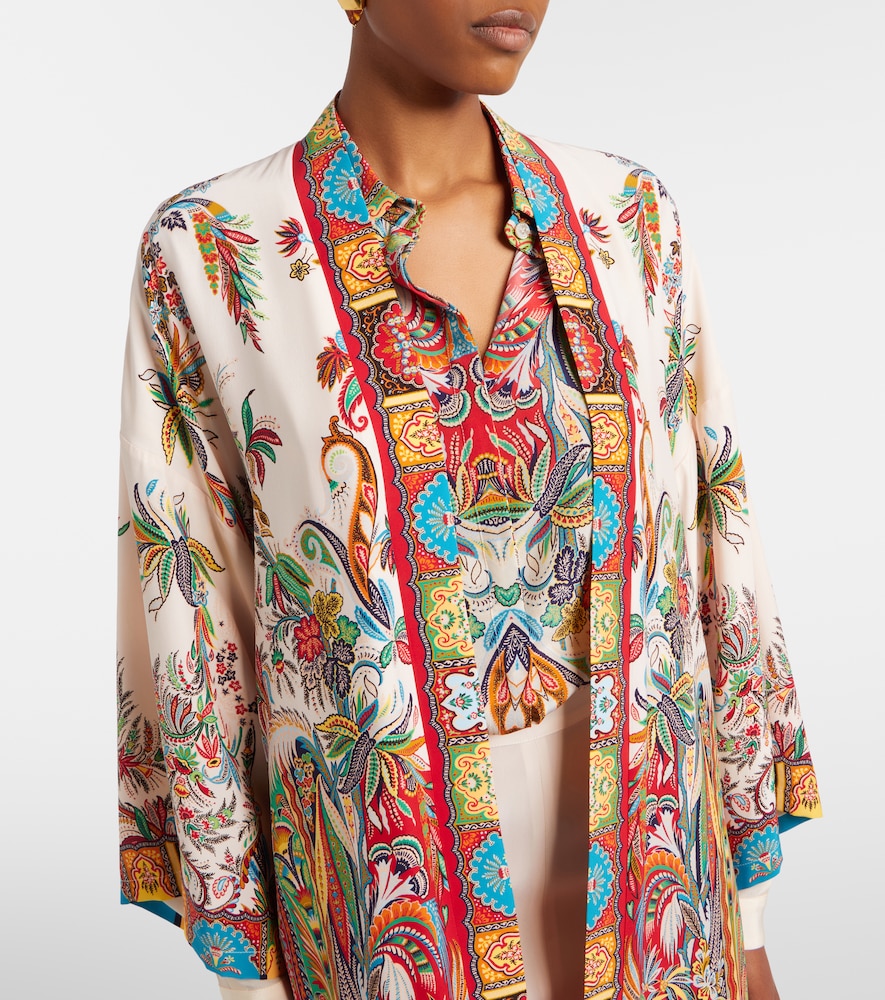  Etro Etro Paisley Silk Kaftan 