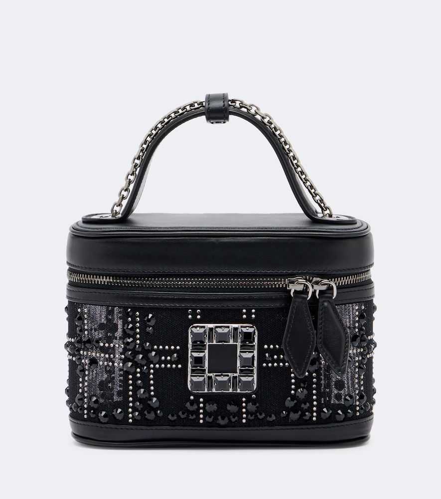 Verzierte Schultertasche Très Vivier Micro