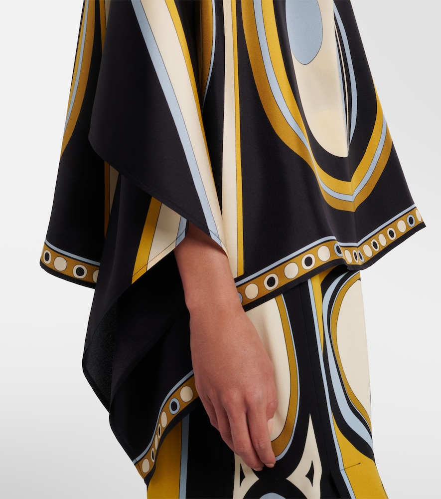  La Doublej La Doublej Top Foulard Aus Seiden-twill 