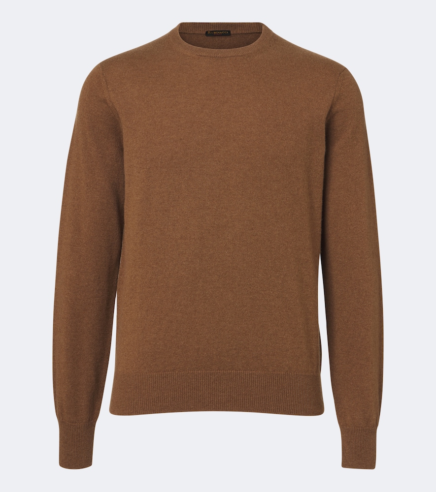 Rubinacci Cashmere Sweater In Sand