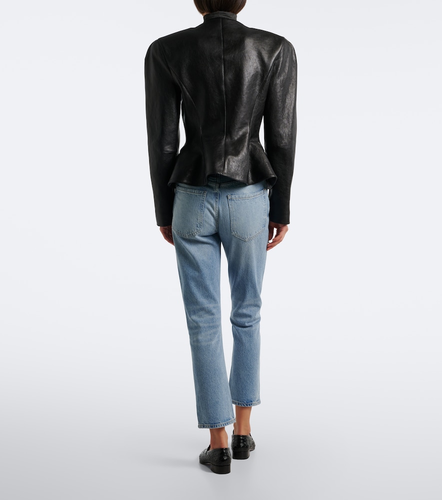 Riley Cropped Straight Jeans
