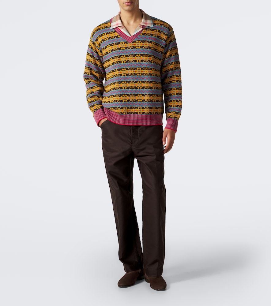 Bracken Fair Isle Cotton Sweater