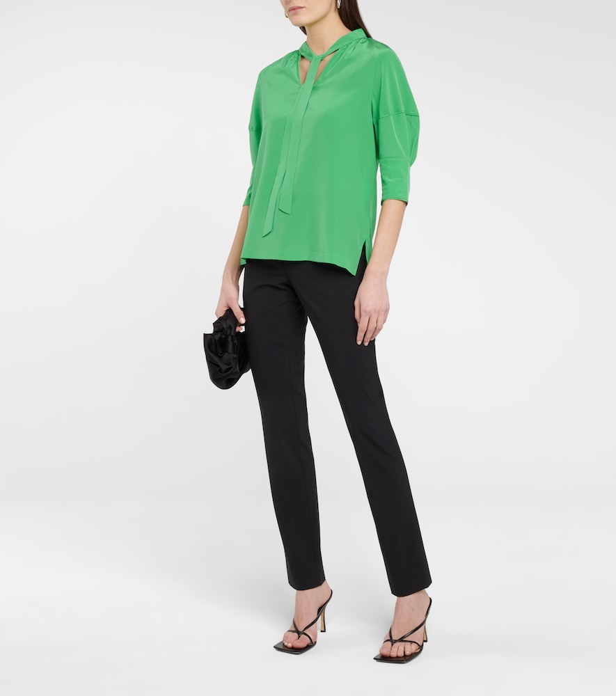 Lynn Silk Crêpe De Chine Blouse