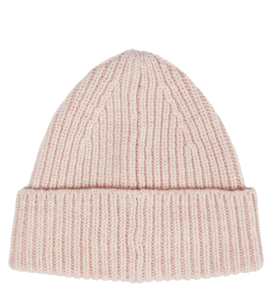  Acne Studios Kids Acne Studios Kids Ribbed-knit Wool Beanie 