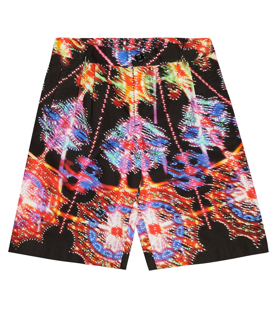 Dolce & Gabbana Kids Printed cotton shorts