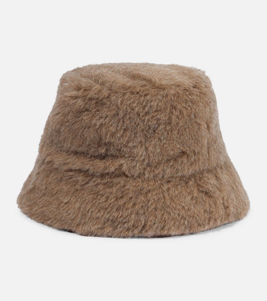 Max Mara Figura alpaca, wool, and silk bucket hat | Smart Closet