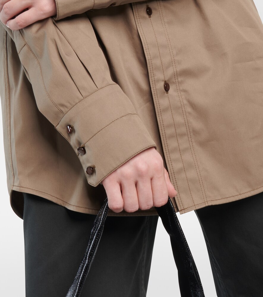 Lemaire Lemaire Hemd Aus Baumwoll-twill 