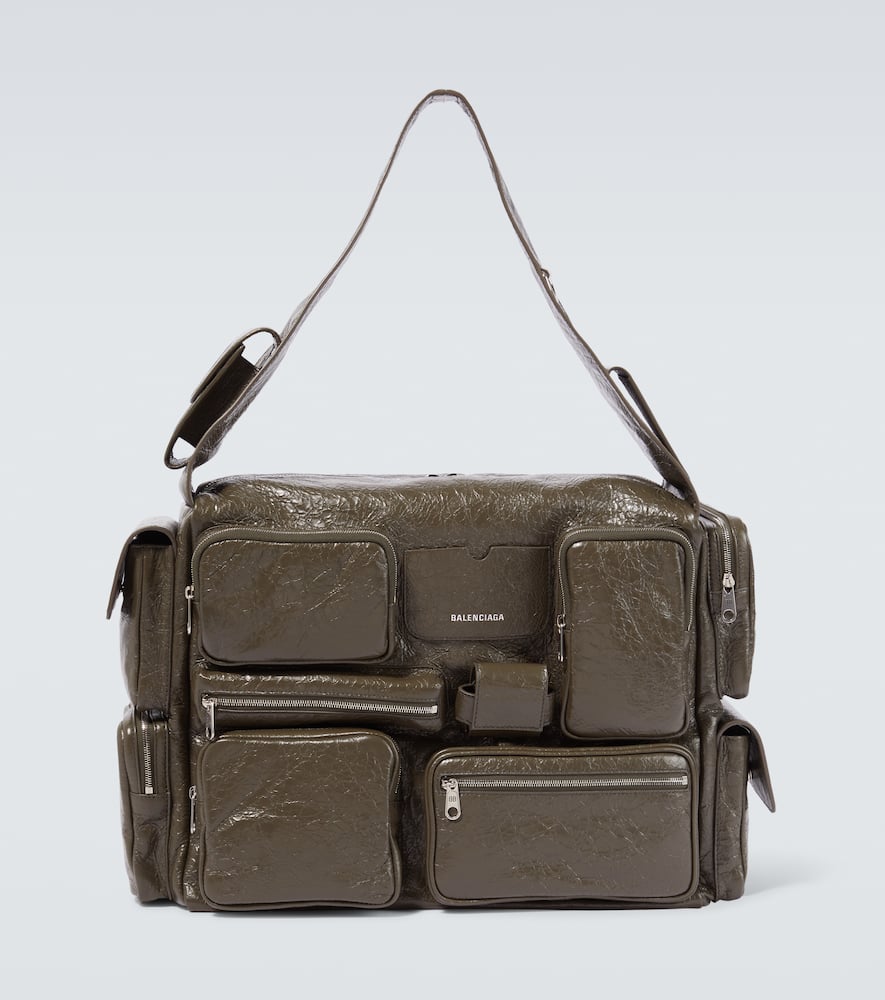 Superbusy Large leather shoulder bag