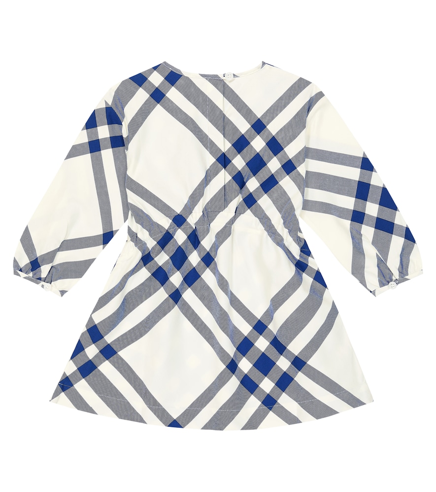  Burberry Kids Burberry Kids Baby Checked Cotton Dress 