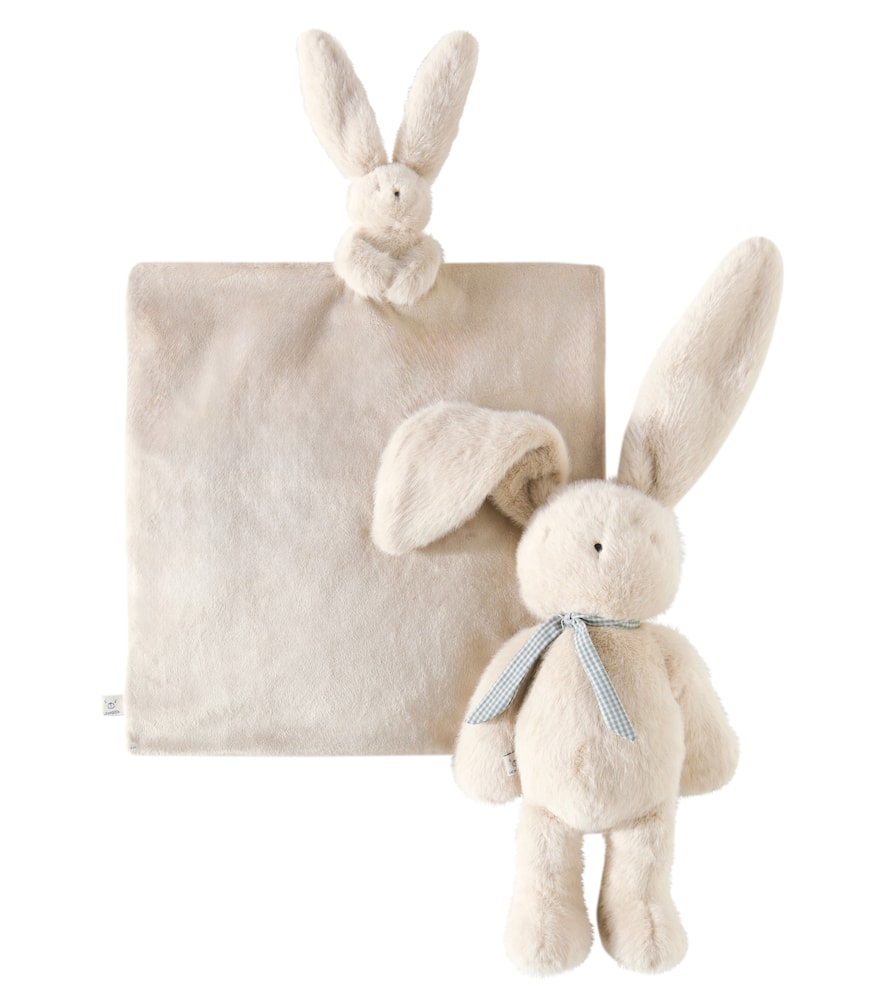 Liewood Lillian Stuffed Animal And Comforter Set In Grey