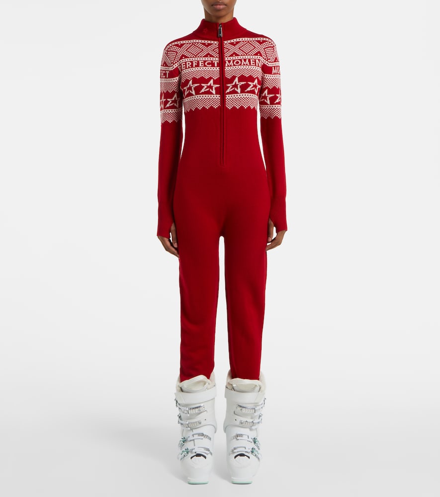  Perfect Moment Perfect Moment Wool Intarsia Jumpsuit 