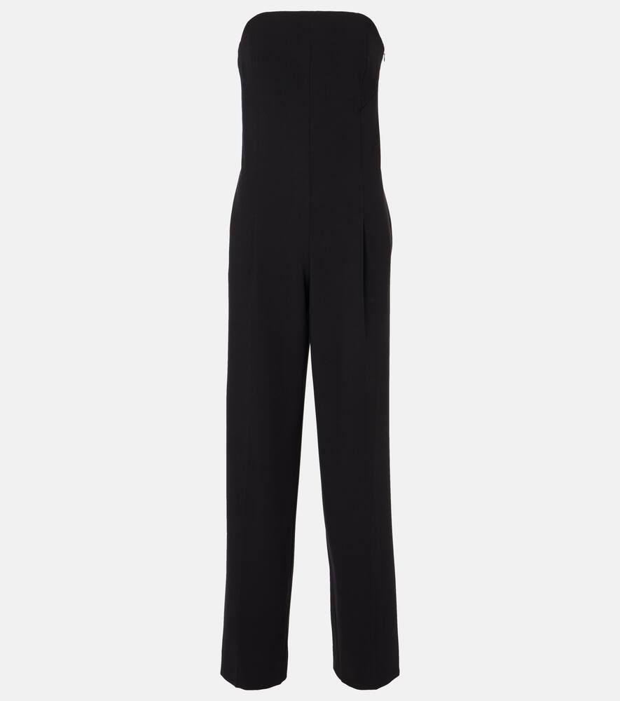 Vince Strapless crêpe jumpsuit