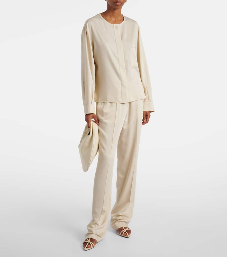 Joseph Gerade Hose Tahiti In Beige
