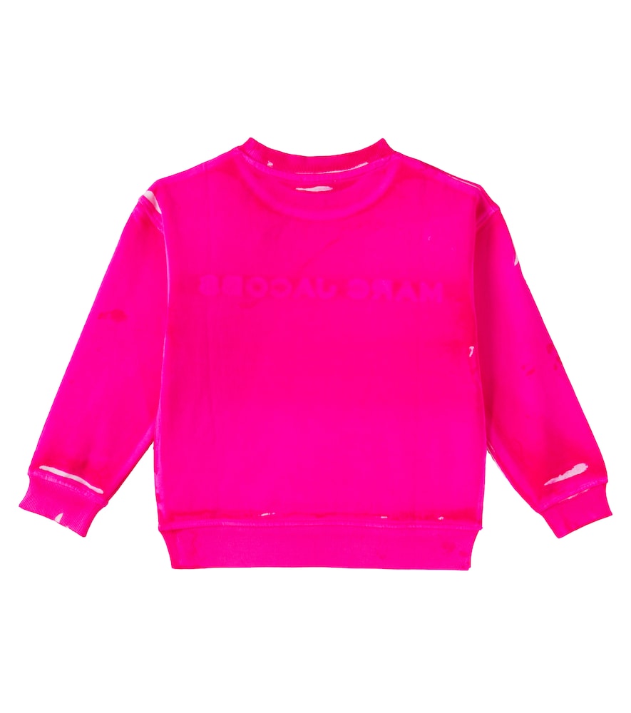  Marc Jacobs Kids Marc Jacobs Kids Printed Cotton Sweatshirt 